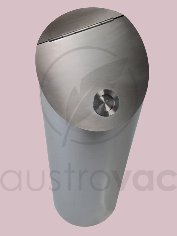 Abwurfsäule für Wäscheschacht mit Schräg-Türe 300mm